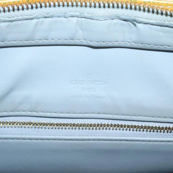 LOUIS VUITTON Monogram Vernis Houston Hand Bag Gris - Picture 15 of 16